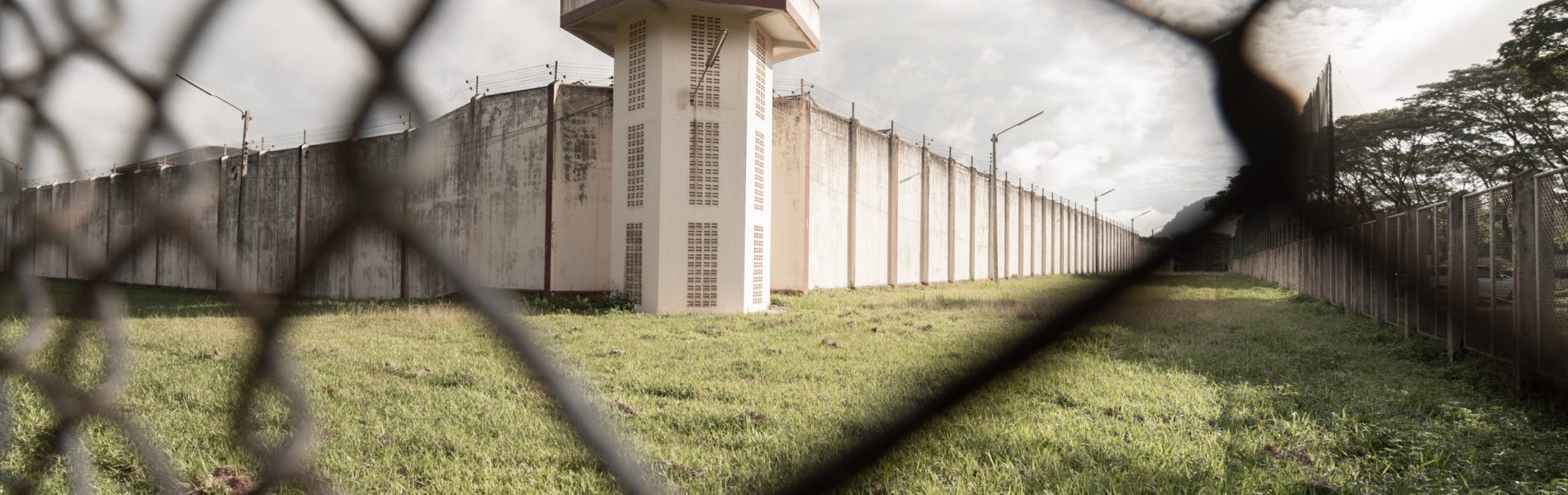 Prison,With,Iron,Fences.prison,Or,Jail,Is,A,Building,Where